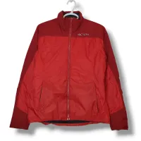 Vintage Arc'teryx Light Puffer Jacket Orange Size S – Image 1