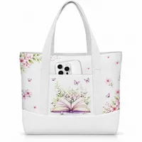 Lilac Pages Mini Tote – Image 1