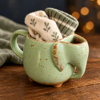 Tea Time Elephant Mug – Mug + Cozy Socks