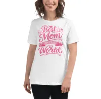 Best Mom Women's White Tshirt – Image 2