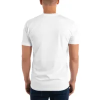 Best Dad Fitted White Tshirt – Image 2