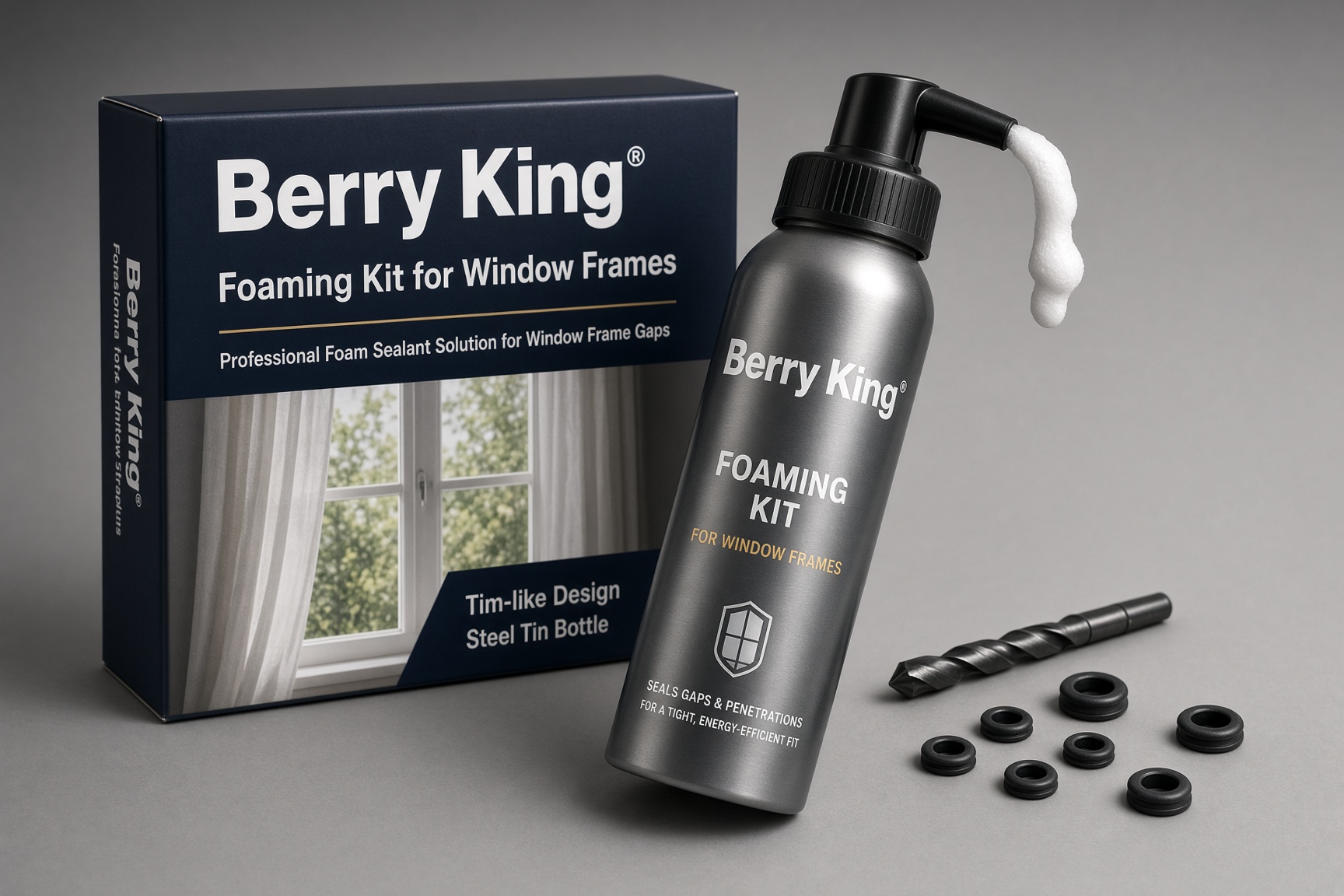 Berry King DIY Window Foaming Waterproofing Kit – Image 1