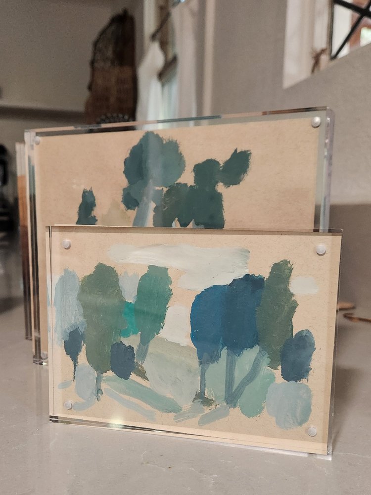 Bluegreen Landscape 4- Series – Image 1