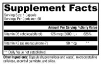 K2-D3 5000 60 Capsules – Image 2