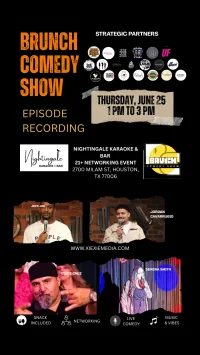 360 - Part 1 - Brunch Comedy Show -  Recorded July 9th 2026 – Image 1