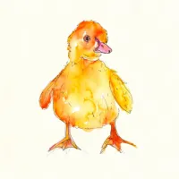 Jemima Watercolour Print – Image 1