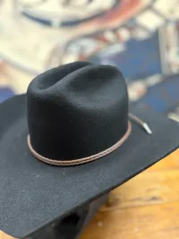 Leatherette Double Rope Hat Band | Brown – Image 1
