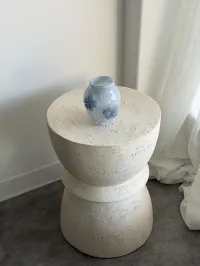 Posey Glass Vase – Ice Blue – Image 3