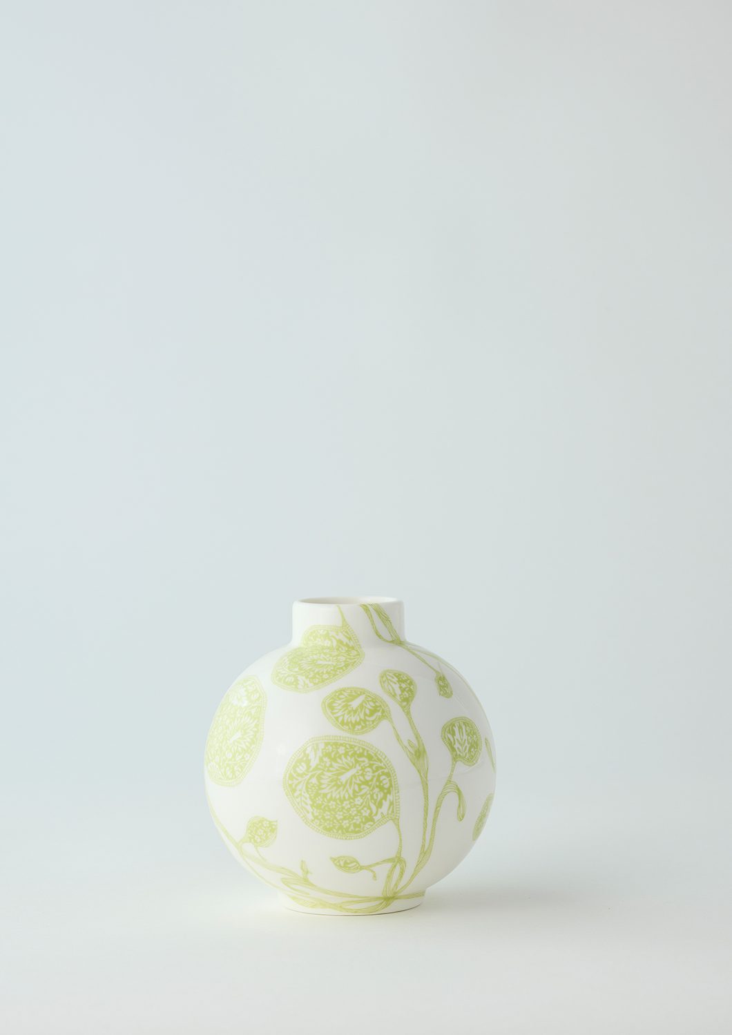 Bulb Vase – Green Nasturtium
