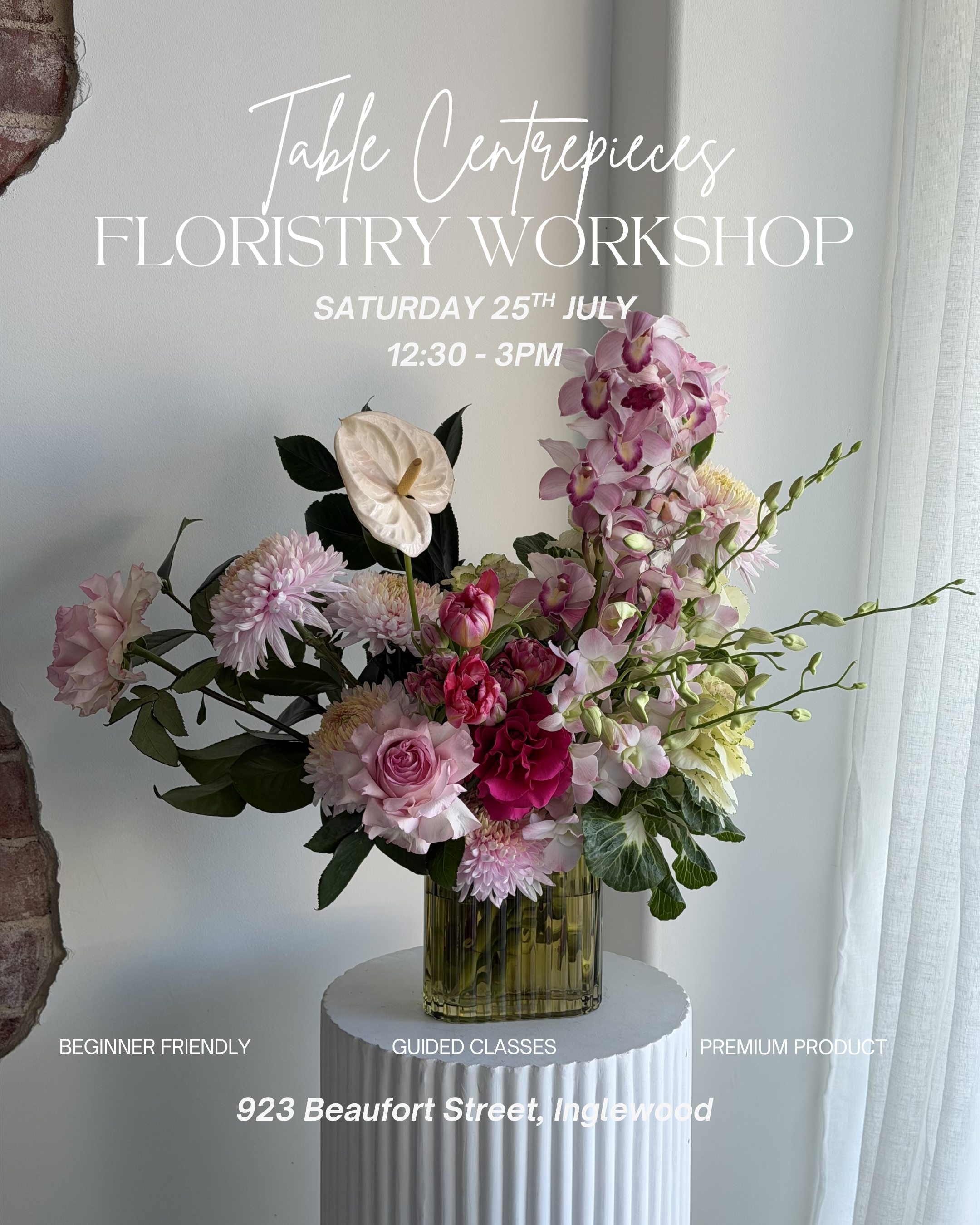 Table Centrepieces Floristry Workshop | SAT 25TH JULY – Image 1