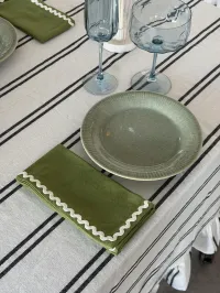 Orla Napkin Set Green – Image 1