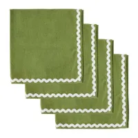 Orla Napkin Set Green – Image 2