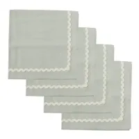 Orla Napkin Set Blue – Image 2