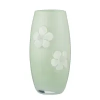 Posey Glass Vase Mint Green – Image 2