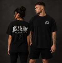 Black Jesus Is King Oversize Tee – Image 2
