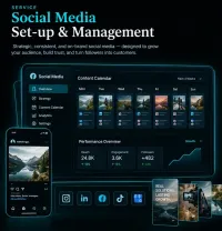 Social Media Set-up & Management  – Image 1