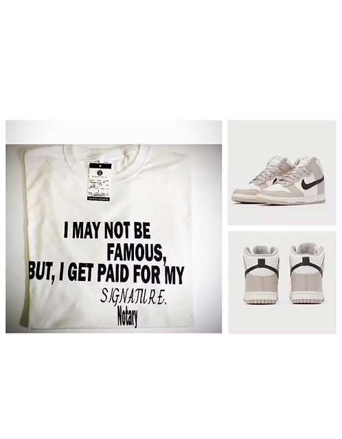 I May Not Be Famous, But I Get Paid for MY Signature Tee Shirt – Image 2