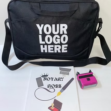 Notary Custom Carrying Bag & Notary  – Image 1
