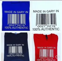Made In Gary Unisex  Tee Shirts – Image 1