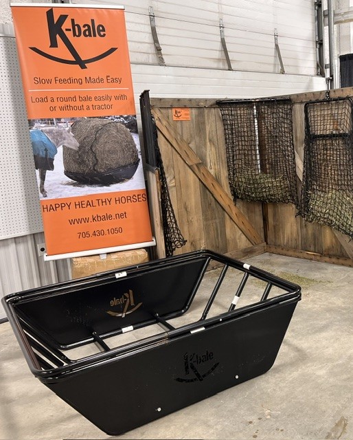 K-Bale Cradle Hay Feeder are available - please message for shipping quote.   – Image 2