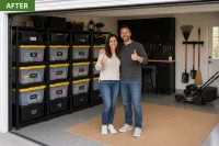 Complete Installed Zenova Garage System  Deep Wall Option – Image 6