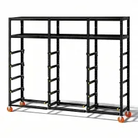 Zenova Garage Rack System Deep Wall Option – Image 3