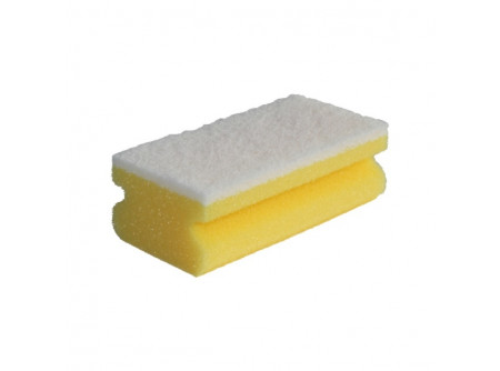 Dörzsiszivacs, 140x70mm, SÁRGA-FEHÉR, 10db – Image 1