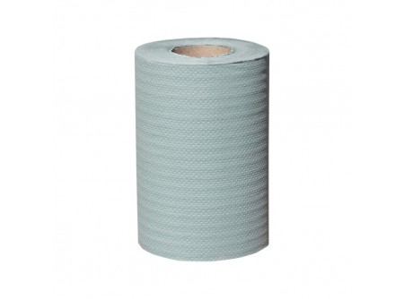 Belsőmag adagolású rolnis kéztörlő mini, zöld, 1rétegű, 90m, 12tekercs – Image 1
