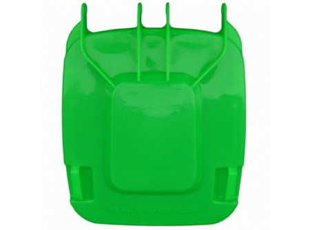 Fedél K120 szelektív hulladékgyűjtőhöz, zöld – Image 1
