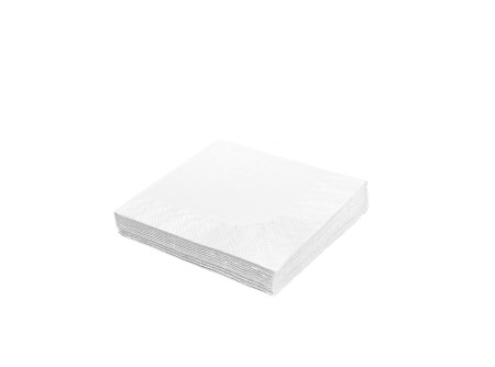 Szalvéta FEHÉR 2 rt. 25x25cm 800lap – Image 1