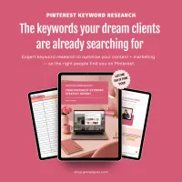 Pinterest Keyword Research Service – Image 1
