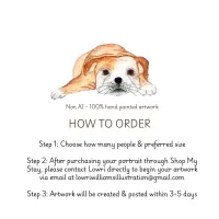 Custom Pet Portrait - Watercolour Painting  – Image 3