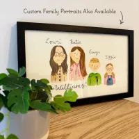 Custom Couple/Family Portrait - Watercolour Painting – Image 4