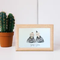 Custom Couple/Family Portrait - Watercolour Painting – Image 2