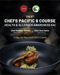 8th Chefs Pacific Asian 6 Course -10 ppl plus ($99 per person) – Image 1