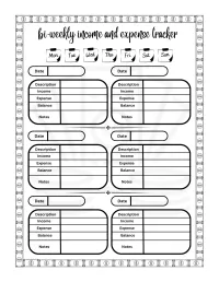 Bi-Weekly Budget Planner and Organizer – Image 3