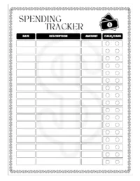 Budget Planner and Weekly Organizer 12-months – Image 4