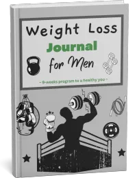 Weight Loss Journal For Men  – Image 1