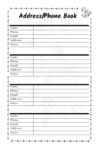 Password Book With Internet Address And Password Organizer Logbook – Image 5