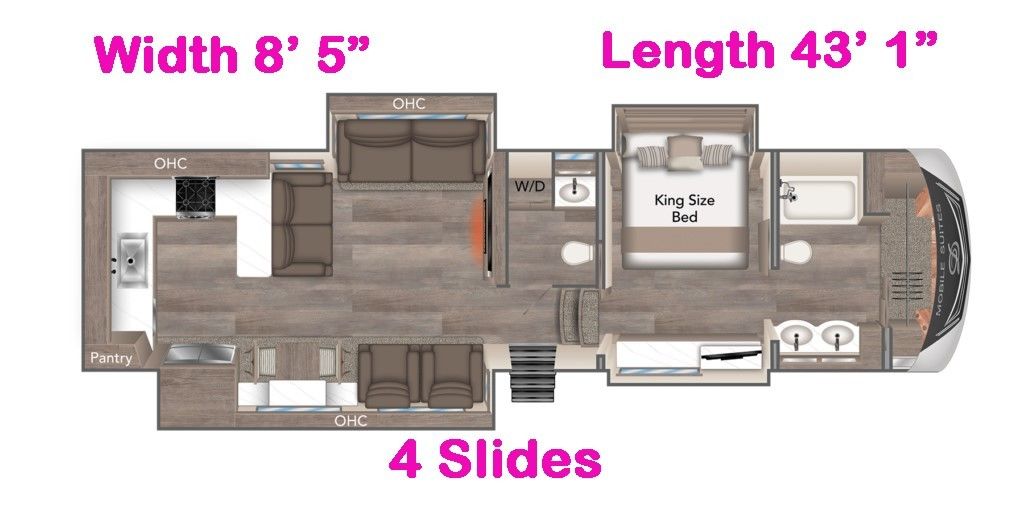 2025 DRV Mobile Suites Luxury 41 RKDB (8967) – Image 13