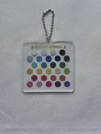 Color Palette Keychain – Bright Spring