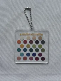 Color Palette Keychain – Warm Autumn