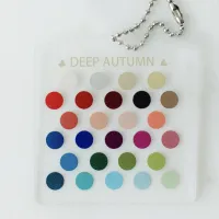 12 Seasons  Keychain – Deep Autumn