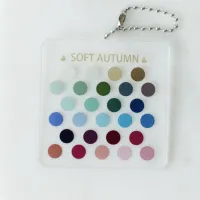 12 Seasons  Keychain – Soft Autumn