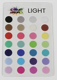 6 Color Code Clear Card – Light