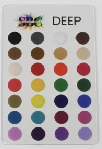 6 Color Code Clear Card – Deep