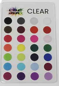 6 Color Code Clear Card – Clear