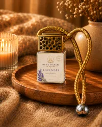 Golden Top Car Diffuser – 2 Oz / 57g – Lavender