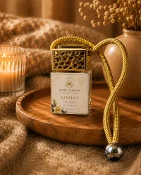 Golden Top Car Diffuser – 2 Oz / 57g – Vanilla 
