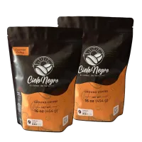 2 pack Medium Roast (16 oz) Cielo Negro Coffee — Premium 100% Arabica  – Image 1